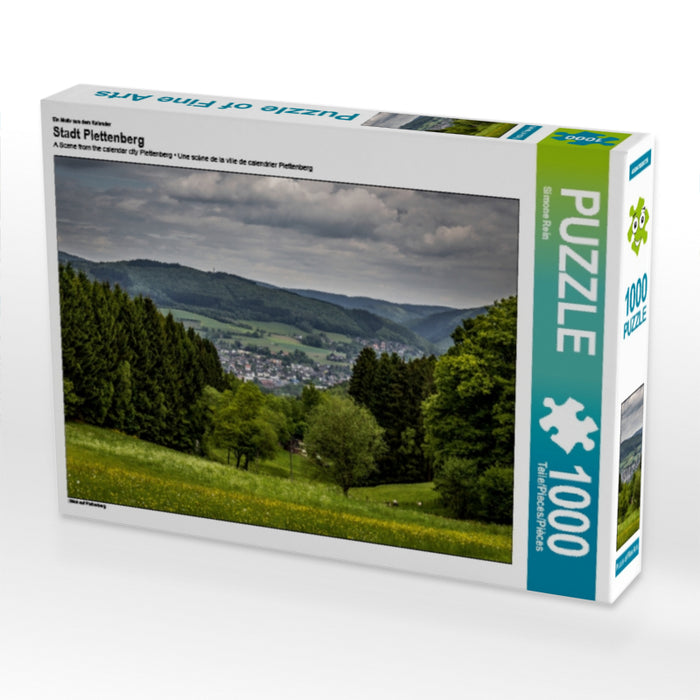 Ein Motiv aus dem Kalender Stadt Plettenberg 1000 Teile Puzzle quer - CALVENDO Foto-Puzzle'