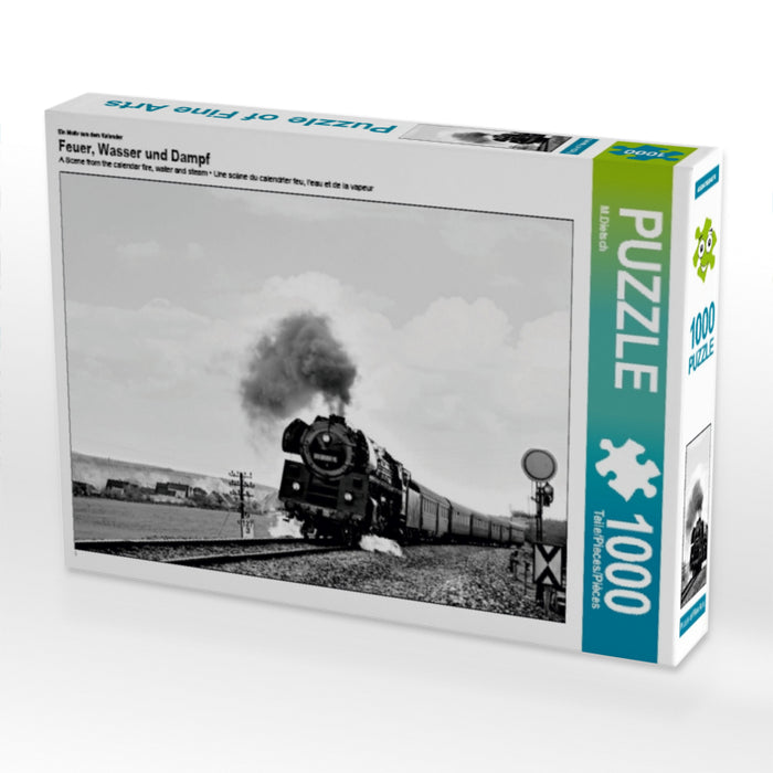 Ein Motiv aus dem Kalender Feuer, Wasser und Dampf 1000 Teile Puzzle quer - CALVENDO Foto-Puzzle'