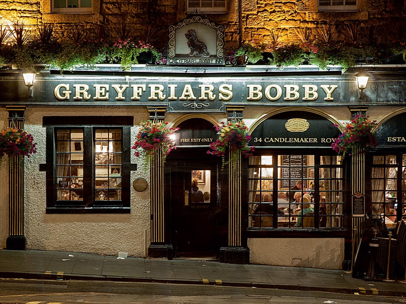 Greyfriars Bobby Pub - CALVENDO photo puzzle 