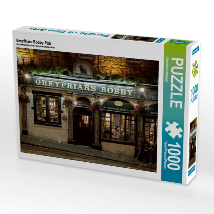 Greyfriars Bobby Pub - CALVENDO photo puzzle 