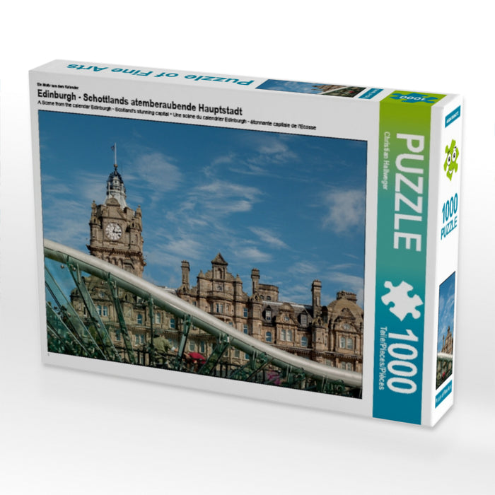 Ein Motiv aus dem Kalender Edinburgh - Schottlands atemberaubende Hauptstadt 1000 Teile Puzzle quer - CALVENDO Foto-Puzzle'