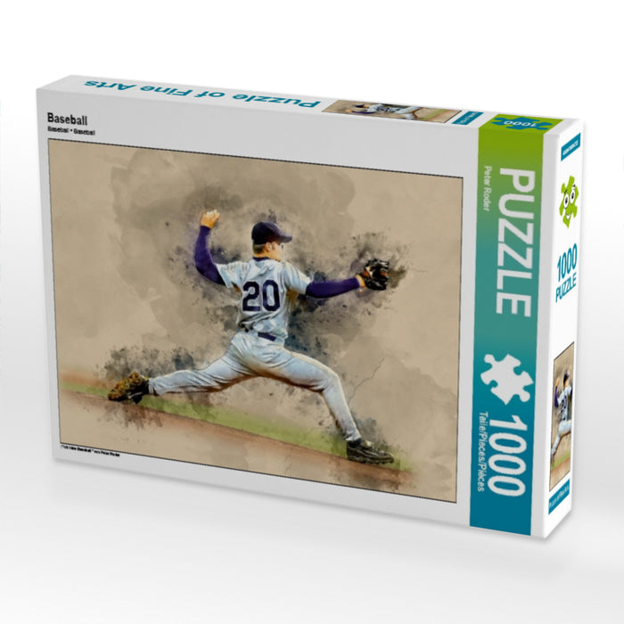 Baseball 1000 Teile Puzzle quer - CALVENDO Foto-Puzzle'