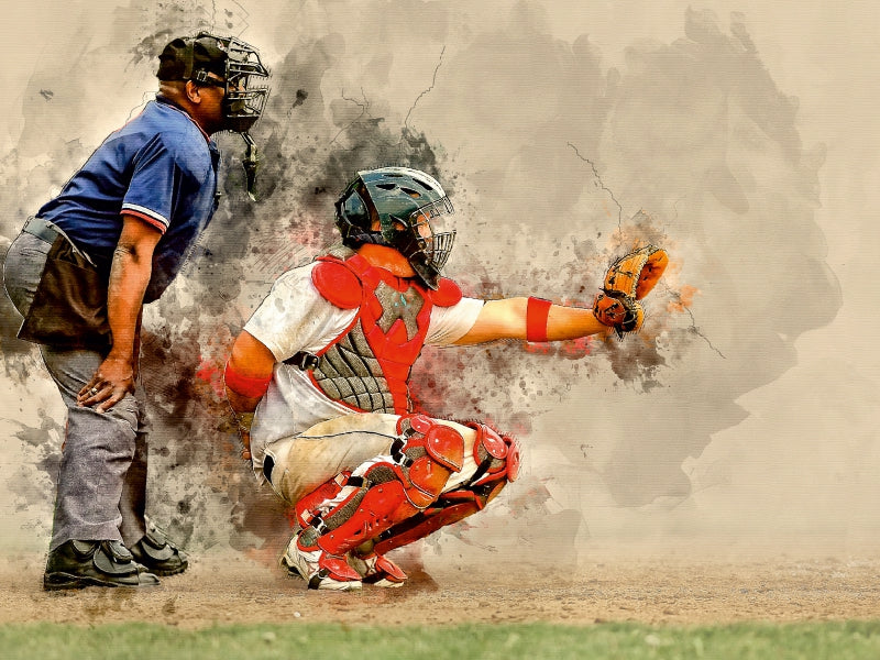 Baseball 1000 Teile Puzzle quer - CALVENDO Foto-Puzzle'