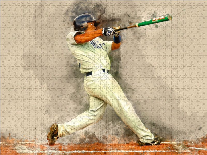 Baseball 1000 Teile Puzzle quer - CALVENDO Foto-Puzzle'