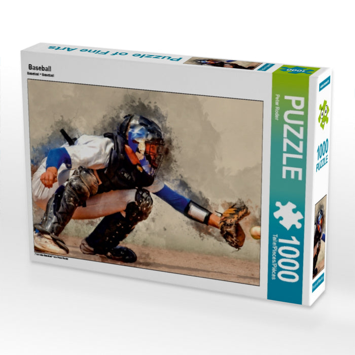 Baseball 1000 Teile Puzzle quer - CALVENDO Foto-Puzzle'