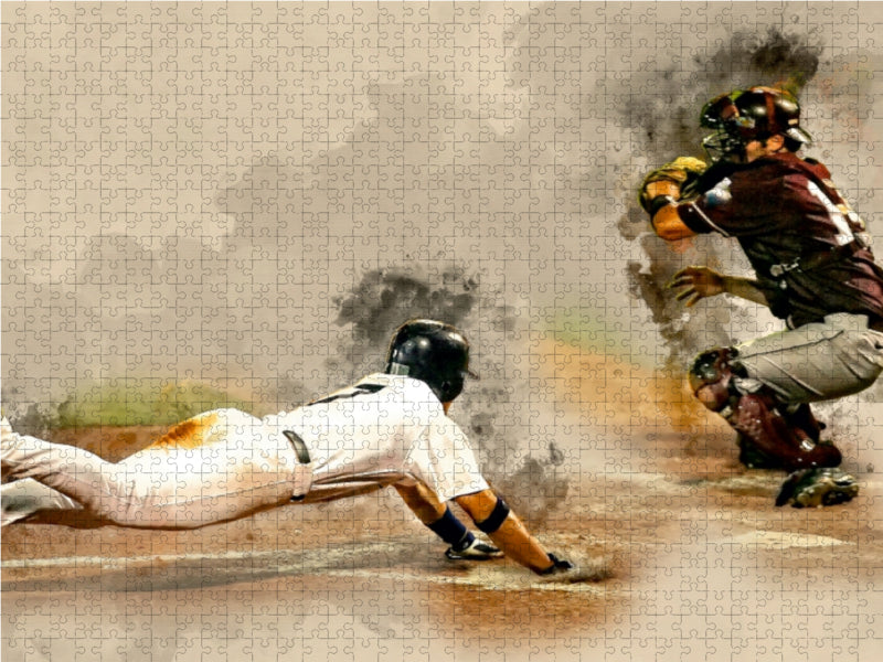 Baseball 1000 Teile Puzzle quer - CALVENDO Foto-Puzzle'
