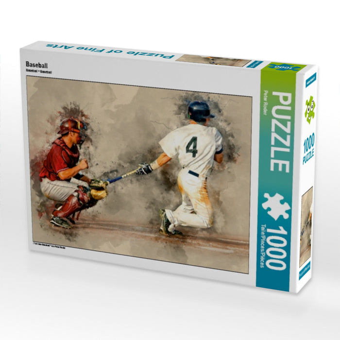 Baseball 1000 Teile Puzzle quer - CALVENDO Foto-Puzzle'