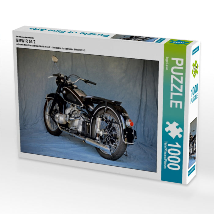 Ein Motiv aus dem Kalender BMW R 51/2 1000 Teile Puzzle quer - CALVENDO Foto-Puzzle'