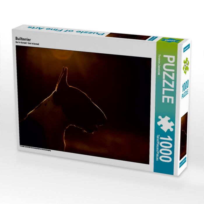 Bull Terrier - CALVENDO photo puzzle 