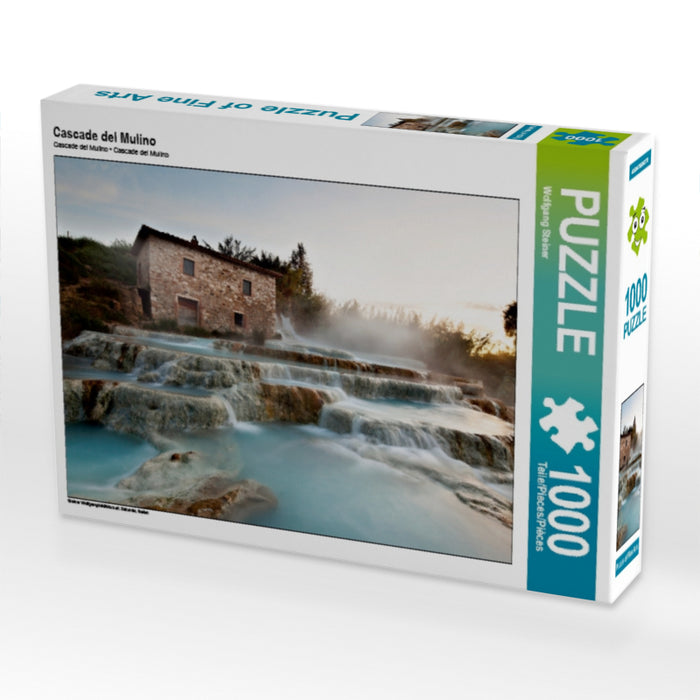 Cascade del Mulino 1000 Teile Puzzle quer - CALVENDO Foto-Puzzle'