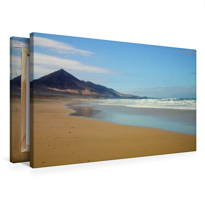 Premium Textil-Leinwand Playa de Cofete