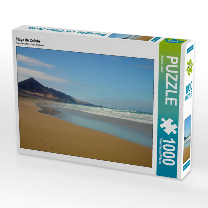 Playa de Cofete - CALVENDO photo puzzle 