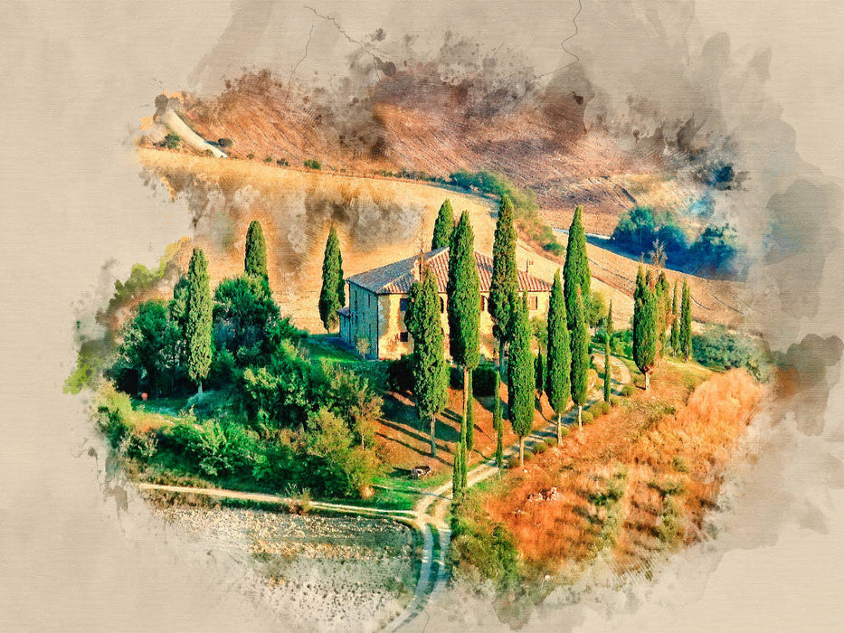 Tuscany - CALVENDO photo puzzle 