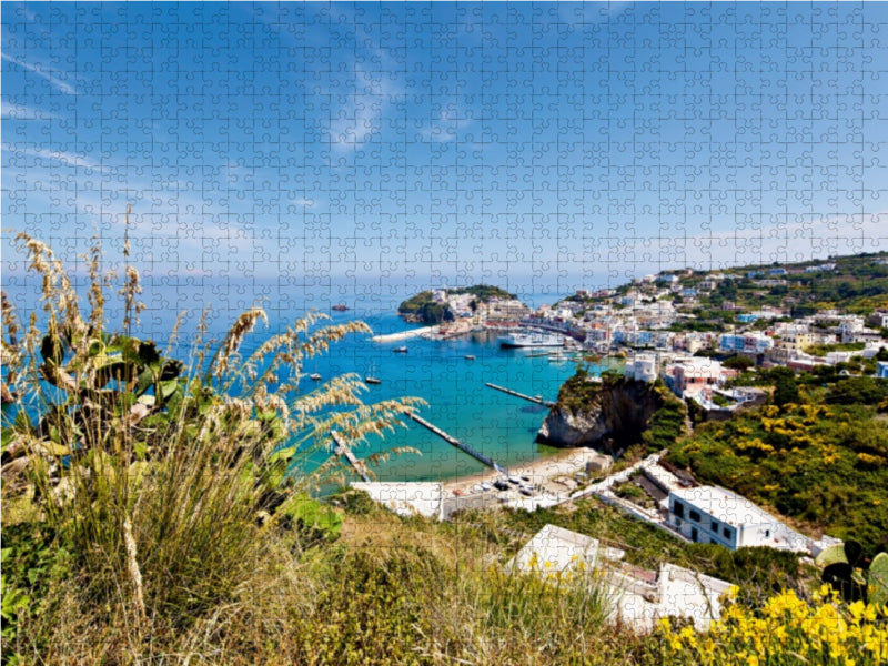 Ponza Stadt 1000 Teile Puzzle quer - CALVENDO Foto-Puzzle'