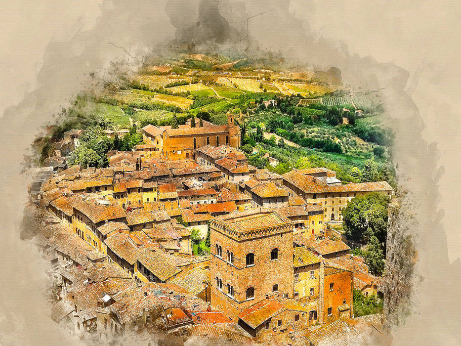 Toskana - CALVENDO Foto-Puzzle'