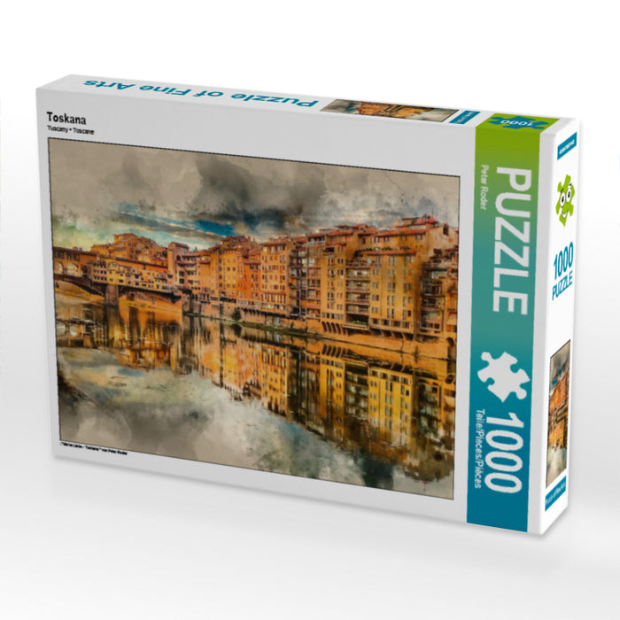 Toscane - Puzzle photo CALVENDO 