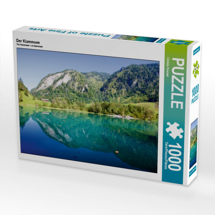 Le Klammsee - Puzzle photo CALVENDO 