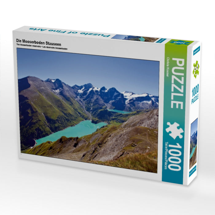 The Mooserboden reservoirs - CALVENDO photo puzzle 