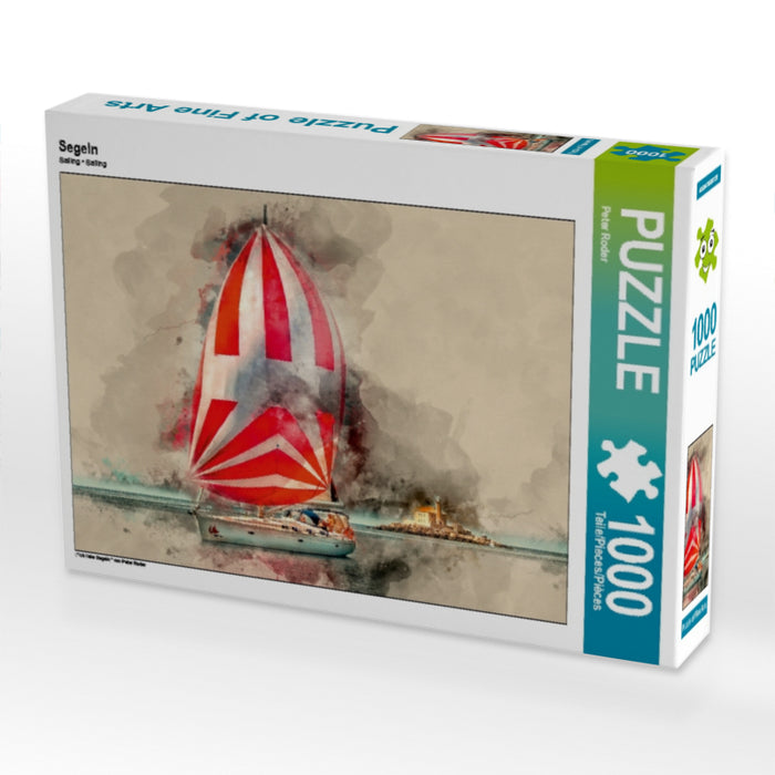 Segeln 1000 Teile Puzzle quer - CALVENDO Foto-Puzzle'