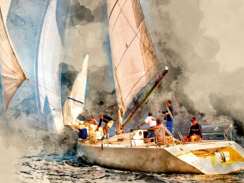 Segeln 1000 Teile Puzzle quer - CALVENDO Foto-Puzzle'