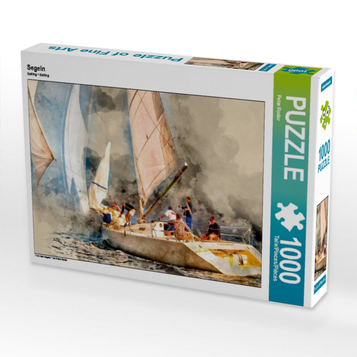 Segeln 1000 Teile Puzzle quer - CALVENDO Foto-Puzzle'
