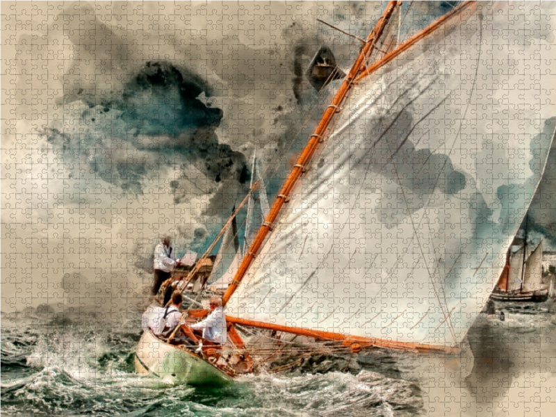 Voile - Puzzle photo CALVENDO 