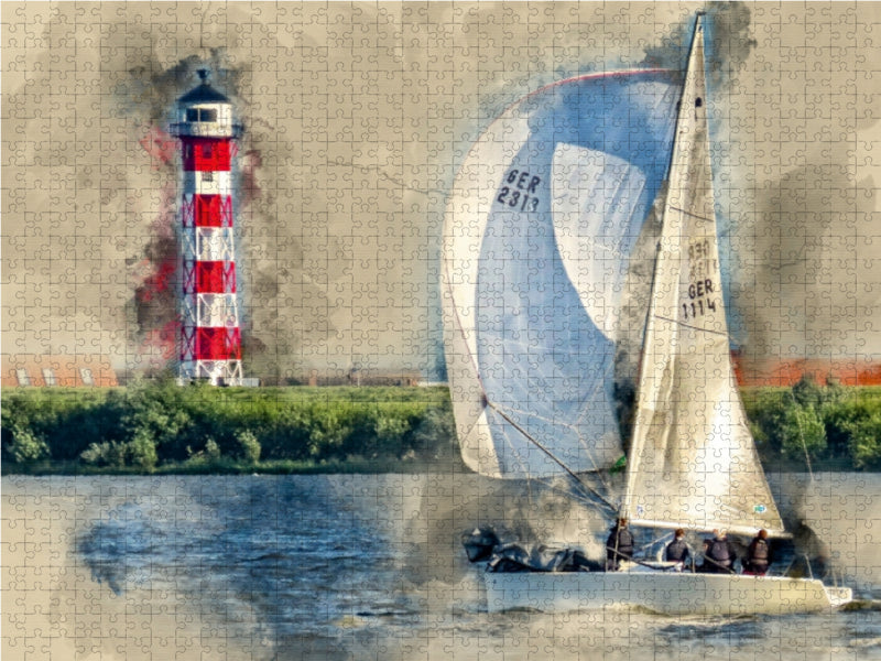 Voile - Puzzle photo CALVENDO 