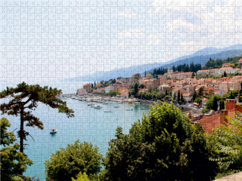Ein Motiv aus dem Kalender Kroatische Adria - Von Opatija bis Krk 1000 Teile Puzzle quer - CALVENDO Foto-Puzzle'