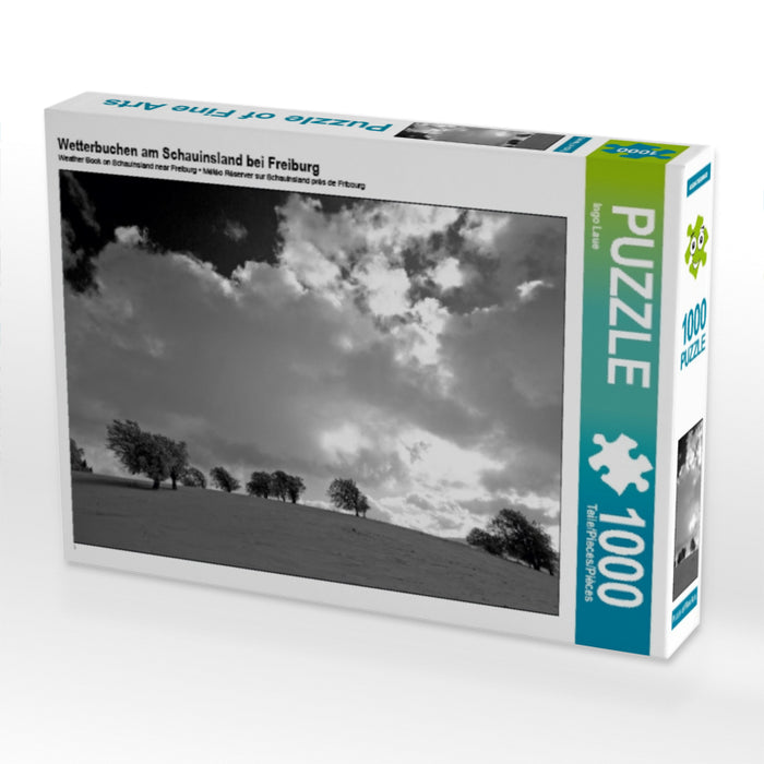 Wetterbuchen am Schauinsland bei Freiburg 1000 Teile Puzzle quer - CALVENDO Foto-Puzzle'