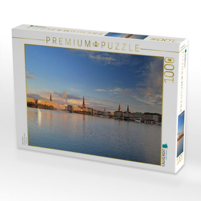Binnenalster - CALVENDO Foto-Puzzle'