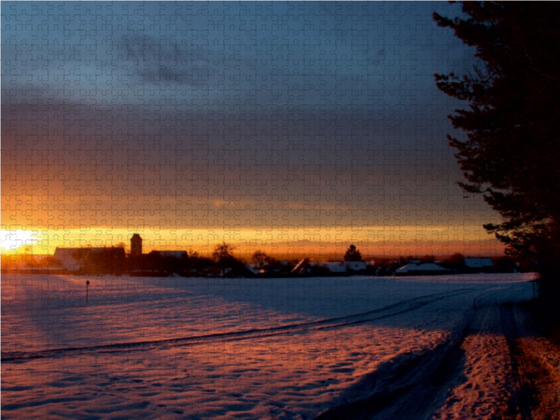 Ein Motiv aus dem Kalender Impressionen aus dem Hegau und der Schwäbischen Alb 1000 Teile Puzzle quer - CALVENDO Foto-Puzzle'