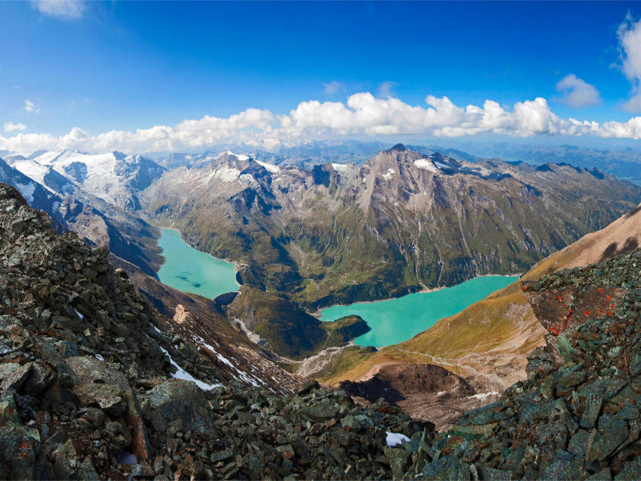 Die Mooserboden Stauseen in Kaprun - CALVENDO Foto-Puzzle'