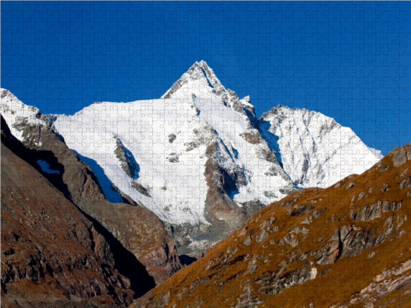 Der Großglockner in seiner schönsten Form 1000 Teile Puzzle quer - CALVENDO Foto-Puzzle'