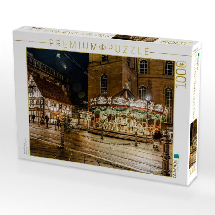 Weihnachtsmarkt - CALVENDO Foto-Puzzle'