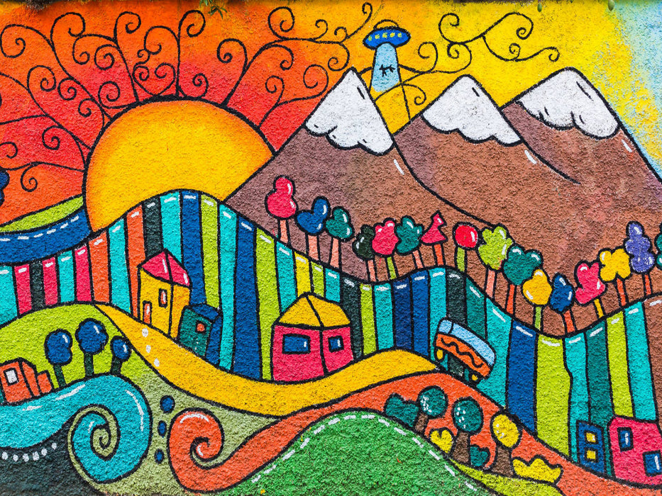 La Paz in Farben - CALVENDO Foto-Puzzle'