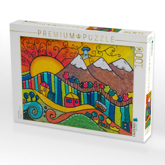 La Paz in Farben - CALVENDO Foto-Puzzle'