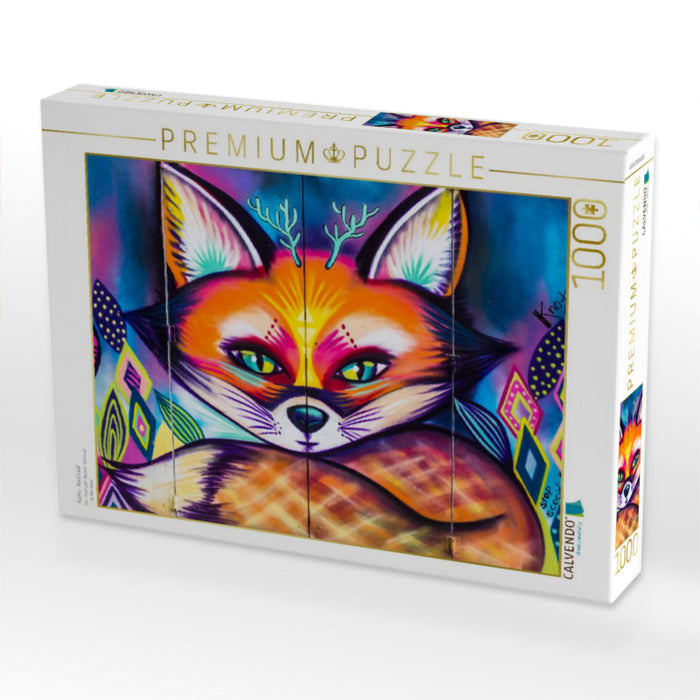 Fuchs - Konf Leaf - CALVENDO Foto-Puzzle'