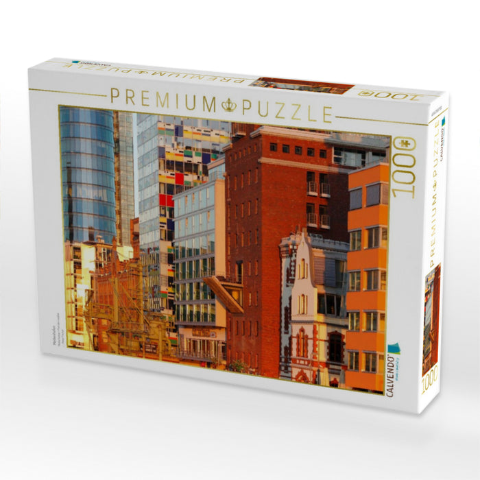 Medienhafen - CALVENDO Foto-Puzzle'