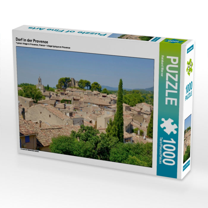 Village en Provence - Puzzle photo CALVENDO 
