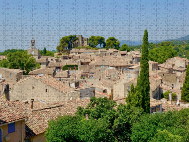 Village en Provence - Puzzle photo CALVENDO 