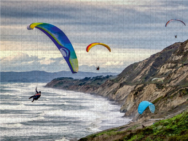 Pacifica Coastline - CALVENDO Photo Puzzle 