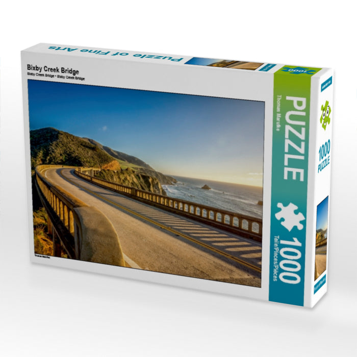 Bixby Creek Bridge 1000 Teile Puzzle quer - CALVENDO Foto-Puzzle'