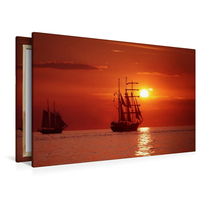 Premium Textil-Leinwand Santa Maria Anna