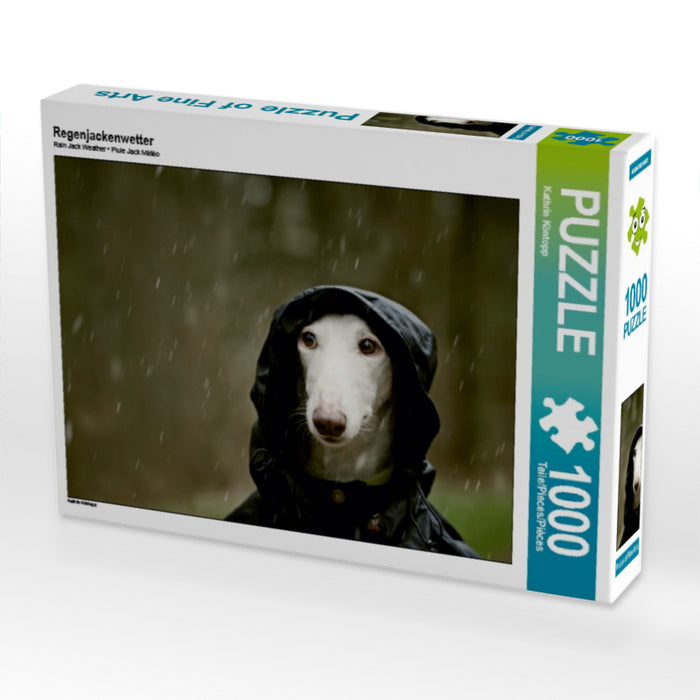 Regenjackenwetter 1000 Teile Puzzle quer - CALVENDO Foto-Puzzle'