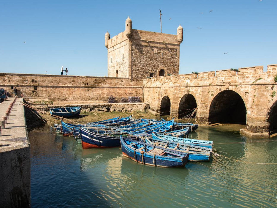 Hafen Essaouira - CALVENDO Foto-Puzzle'