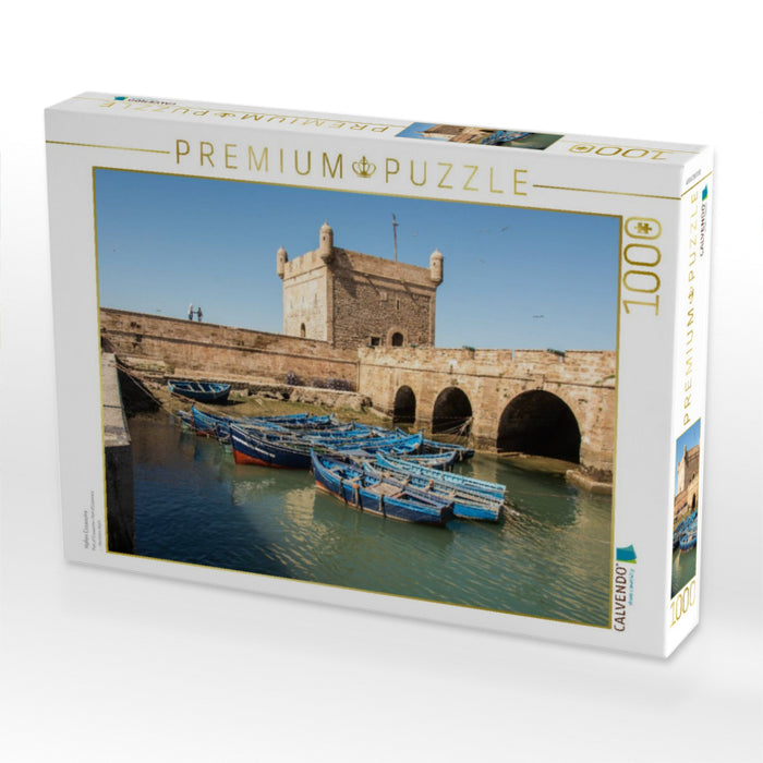 Hafen Essaouira - CALVENDO Foto-Puzzle'