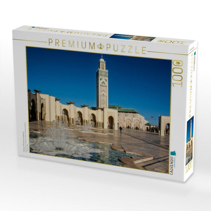 Hassan II. Moschee, Casablanca - CALVENDO Foto-Puzzle'