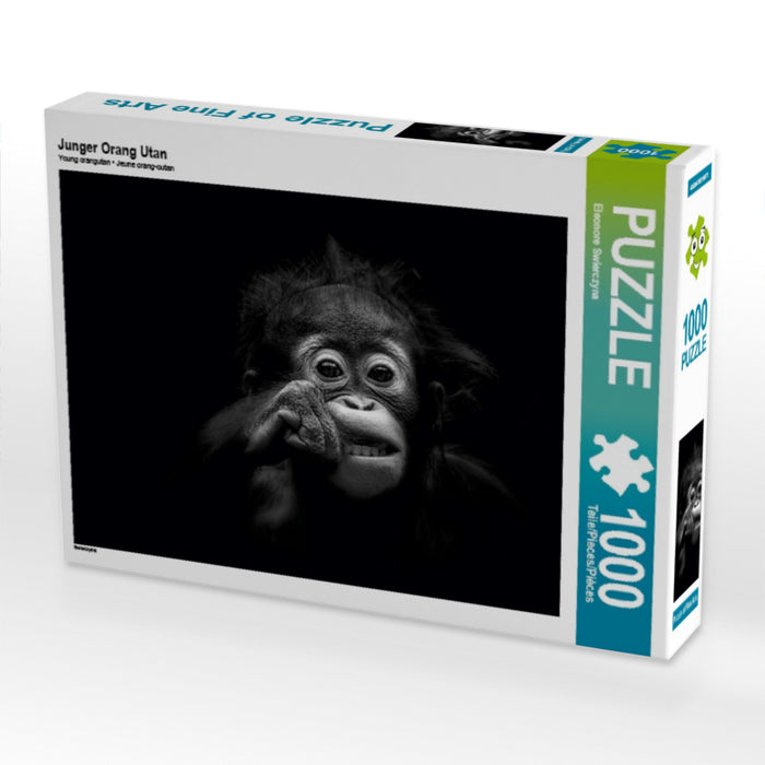 Young orangutan - CALVENDO photo puzzle 