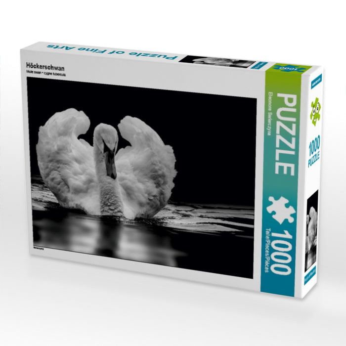 Höckerschwan 1000 Teile Puzzle quer - CALVENDO Foto-Puzzle'