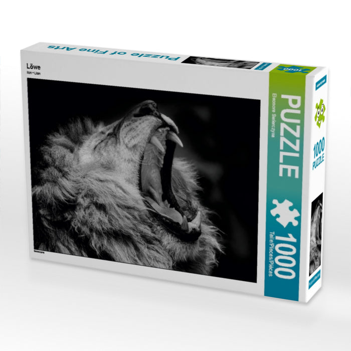 Lion - Puzzle photo CALVENDO 